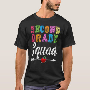 Schüler der zweiten Klasse des Squad Lehrers Kids T-Shirt