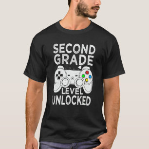 Schüler der zweiten Klasse hat den Level entsperrt T-Shirt