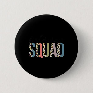 Schüler des Squad Lehrers erster letzter Schultag Button