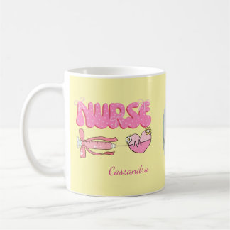 Schüler Krankenpflegeschule Zukünftige Pflegekraft Kaffeetasse