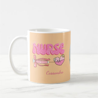 Schüler Krankenpflegeschule Zukünftige Pflegekraft Kaffeetasse