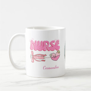 Schüler Krankenpflegeschule Zukünftige Pflegekraft Kaffeetasse