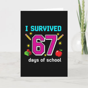 Schüler Lehrer Ich überlebte 67 Tage Schule Gam Karte