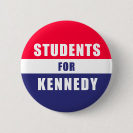 Schüler mit Kennedy-Taste Button