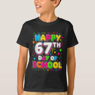 Schüler sechs sieben Trending 67 Frohen 67. Tag de T-Shirt