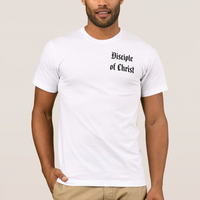 Schüler von Christus-T - Shirt (Vorderseite)