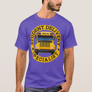 Schülervortrag Fachspezialist Funny School Bus Dri T-Shirt