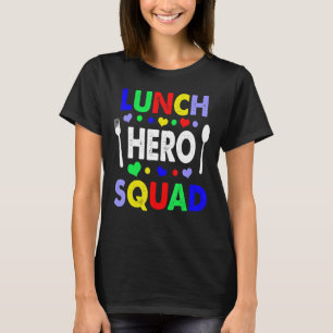 Schulessen Held Squad Cafeteria Arbeitnehmer 4 T-Shirt