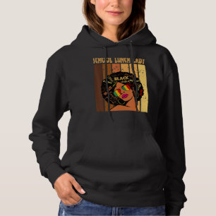 Schulessen Lady Afro American Black Hist Hoodie