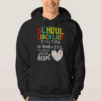 Schulessen Lady Squad Cafeteria Crew sollte sehen Hoodie