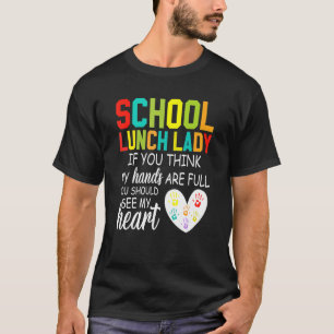 Schulessen Lady Squad Cafeteria Crew sollte sehen T-Shirt