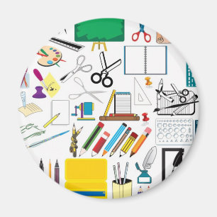 Schulfächer3 Magnet