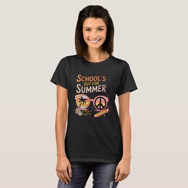 Schulferien sind da T-Shirt (Vorne ganz)