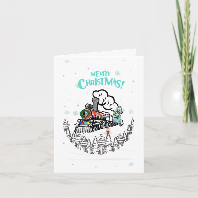 Schulferien Weihnachts-Autismus-Sensibilisierungsk Dankeskarte (Vorderseite)