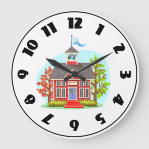 Schulgebäudeuhr Große Wanduhr