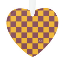 Schulgeist Checkerboard INITIALS Team Fun