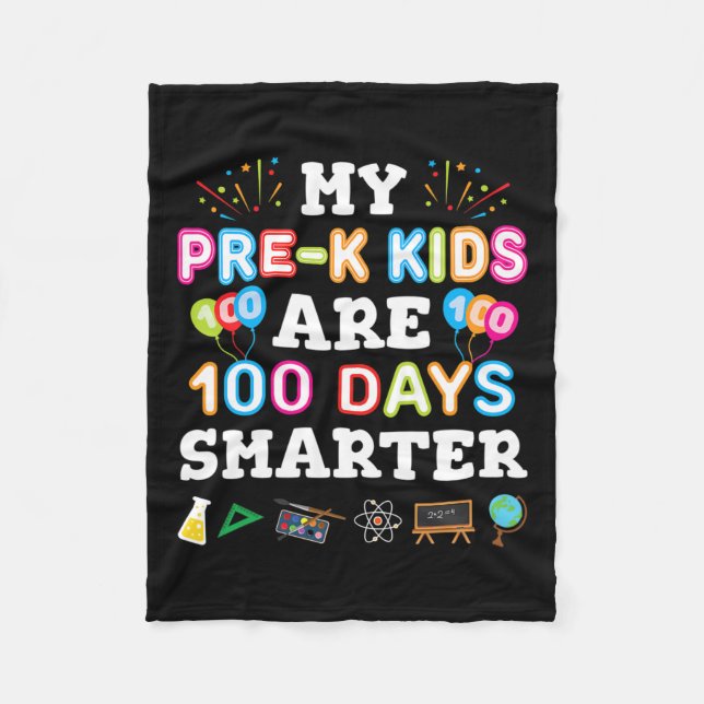 Schulgeschenk für Vorschullehrer 1 Fleecedecke (Vorderseite)