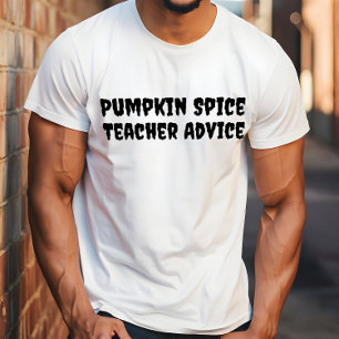 Schulhalloween Spaß Lehrer Ratgeber Typografie T-Shirt