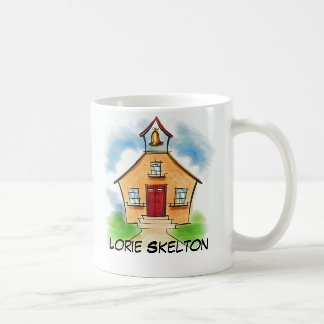 Schulhaus, Lorie Skelton Kaffeetasse (Rechts)