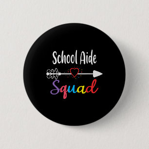 Schulhilfe für Squad Spaß Ck für Schullehrer Button