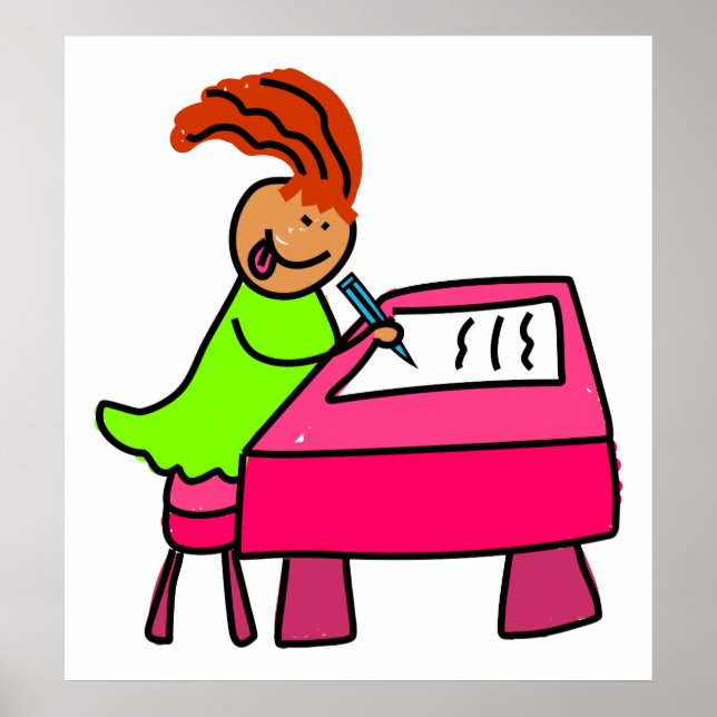 Schulkid Poster (Vorne)