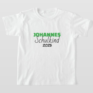 Schulkind 2026 - grün   Einschulung T-Shirt