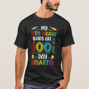 Schulkinder der 5. Klasse 100 Tage intelligenter v T-Shirt