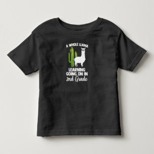 Schulkinder der zweiten Klasse zurück in den Schul Kleinkind T-shirt