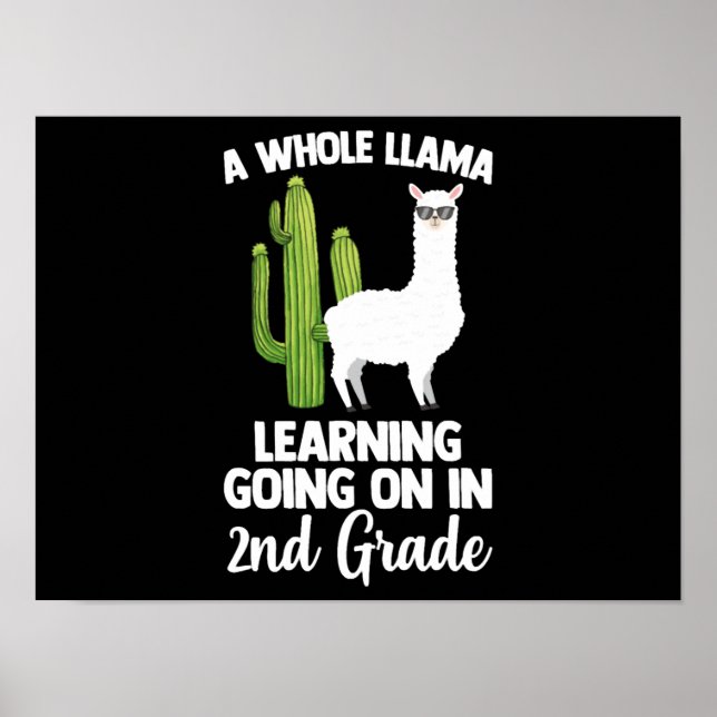 Schulkinder der zweiten Klasse zurück in den Schul Poster (Vorne)