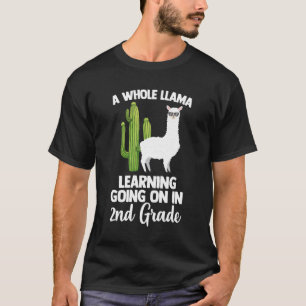 Schulkinder der zweiten Klasse zurück in den Schul T-Shirt