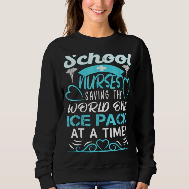 Schulkinder, die das World One Ice Pack auf einem  Sweatshirt (Vorderseite)