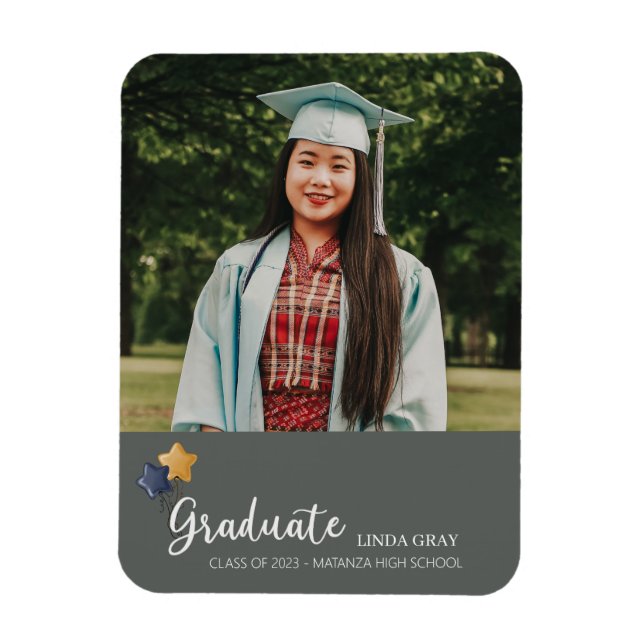 Schulklasse 2023 Moderne Magnet (Vertikal)