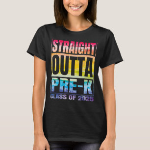 Schulklasse 2025 Grad direkt vor der Schule T-Shirt