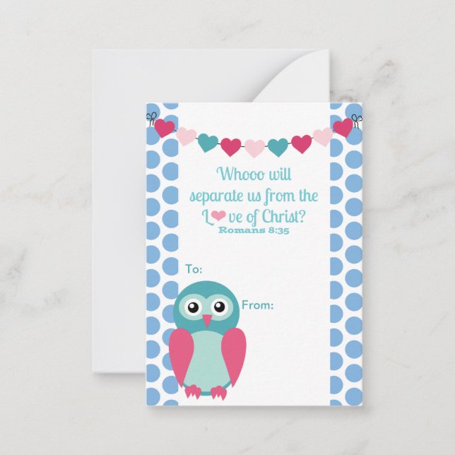 Schulklasse Valentine Scripting Card Mitteilungskarte (Vorderseite)