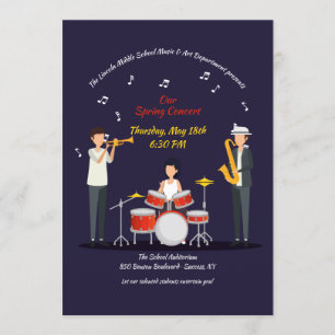 Schulkonzert Einladung