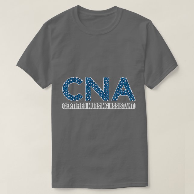 Schulkrankenassistent CNA zertifizierte Krankenpfl T-Shirt (Design vorne)