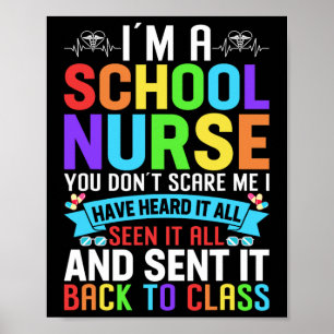 Schulkrankenaufwertung Krankenpflege Grundschule Poster