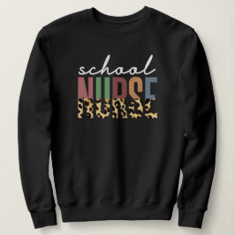 Schulkrankenkirche Gewürzgeschenke Nurse Sweatshirt