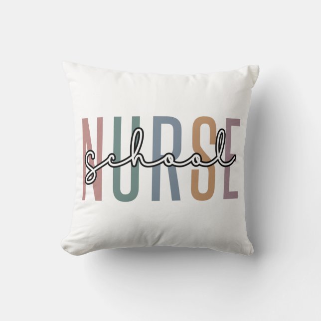 Schulkrankenpfleger | School Nurse RN Wertgeschenk Kissen (Vorderseite)