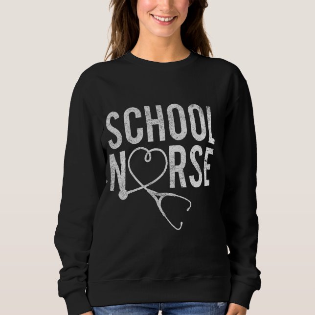 Schulkrankenpflegerin Sweatshirt (Vorderseite)