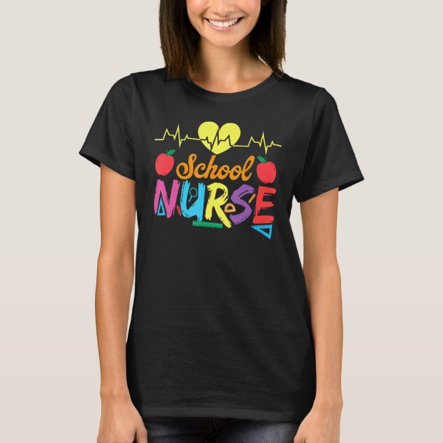 Schulkrankenpflegerin T-Shirt (Vorderseite)