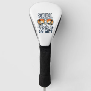 Schulkrankenschwester Außer Dienst Vintage Sonnenb Golf Headcover