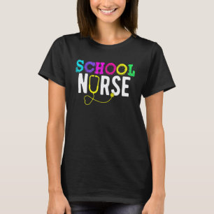Schulkrankenschwester Damen Medizin Zurück in die T-Shirt