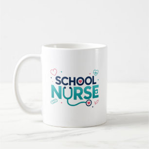 Schulkrankenschwester-Dankeschön-Geschenk Kaffeetasse