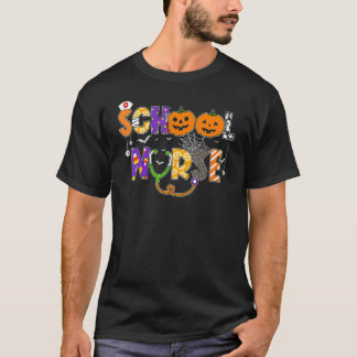 Schulkrankenschwester Halloween-Kostüm Registriert T-Shirt