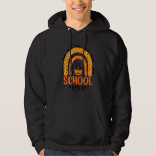 Schulkrankenschwester Halloween Regenbogen Kostüm  Hoodie