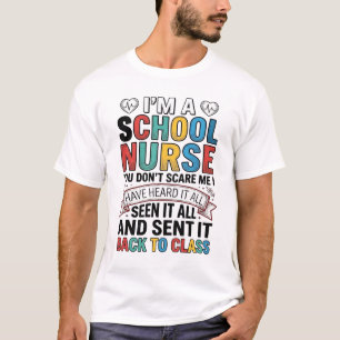 Schulkrankenschwester Hat Alles Lustiges Lehrer-Sh T-Shirt