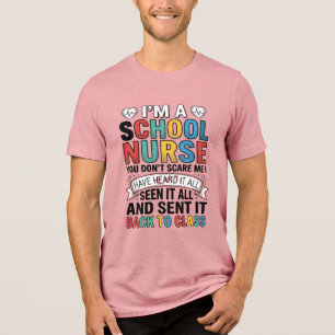 Schulkrankenschwester Hat Es Alles Lustiges Lehrer Tri-Blend Shirt