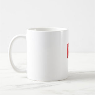 Schulkrankenschwester — Pflaster und große Herzen Kaffeetasse