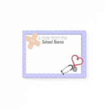 Schulkrankenschwester Posten-it® Anmerkung